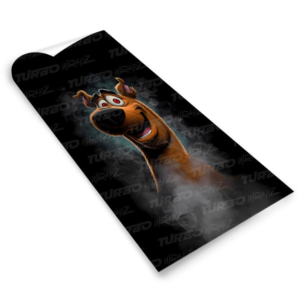 Sticker for car pillar Zjarany Scooby Doo | TurboWrapz.com