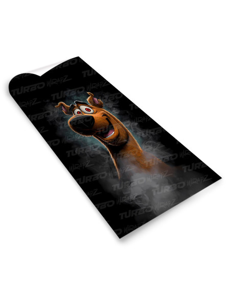 Sticker for car pillar Zjarany Scooby Doo | TurboWrapz.com