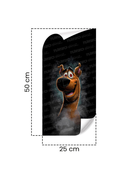 Sticker for car pillar Zjarany Scooby Doo | TurboWrapz.com
