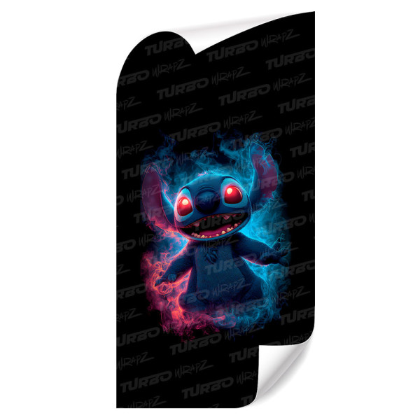 Sticker for car pillar Stitch Na Fazie | TurboWrapz.com