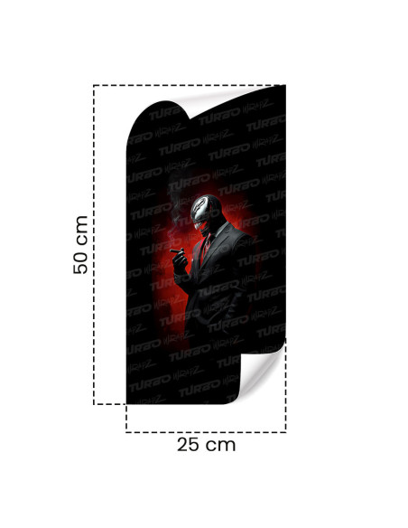 Naklejka na słupek samochodowy Venom Godfather | TurboWrapz.com