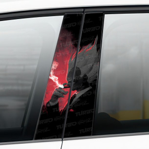 Naklejka na słupek samochodowy Vegeta Godfather | TurboWrapz.com 2