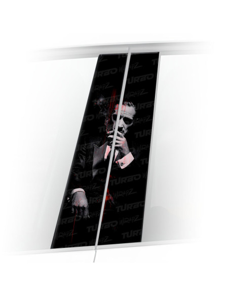 Sticker for car pillar Godfather | TurboWrapz.com