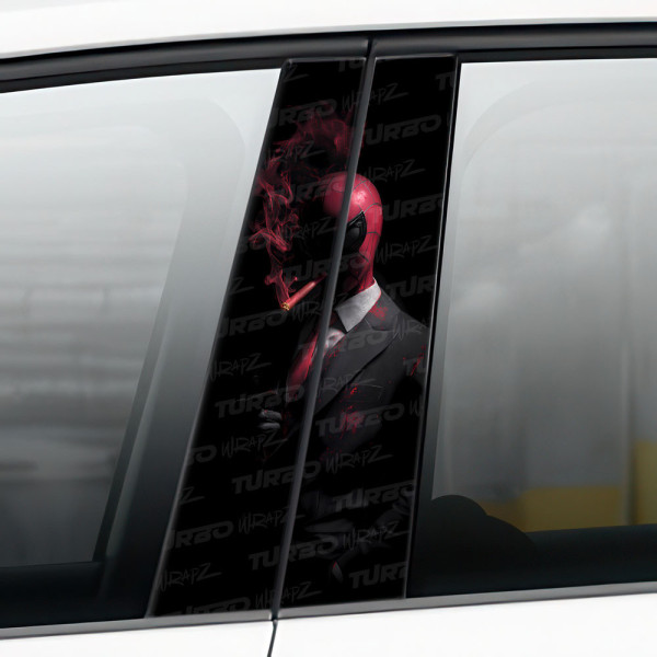 Naklejka na słupek samochodowy Spiderman Godfather | TurboWrapz.com