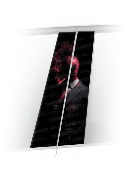 Naklejka na słupek samochodowy Spiderman Godfather | TurboWrapz.com