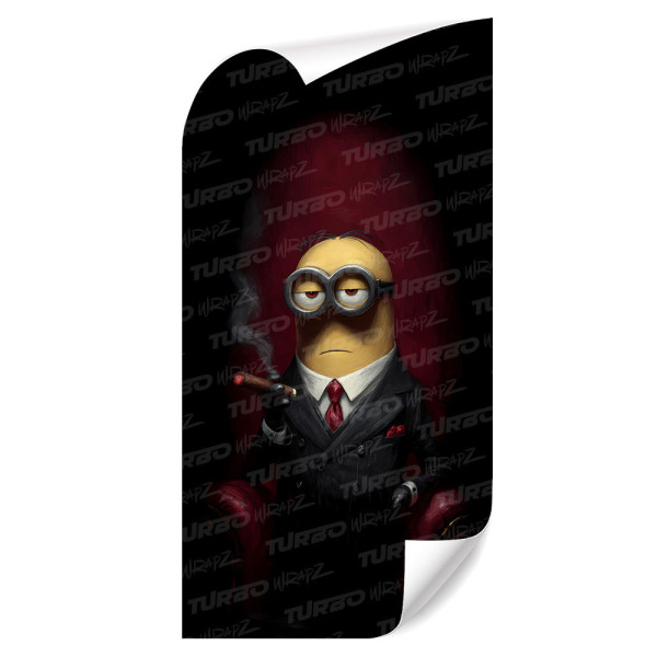 Naklejka na słupek samochodowy Minionek Godfather | TurboWrapz.com