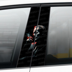Sticker for car pillar Joker Godfather | TurboWrapz.com 2