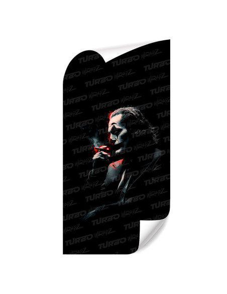 Sticker for car pillar Joker Godfather | TurboWrapz.com