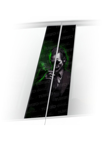 Sticker for car pillar Joker Godfather | TurboWrapz.com