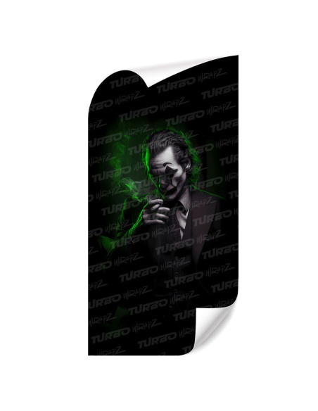 Sticker for car pillar Joker Godfather | TurboWrapz.com