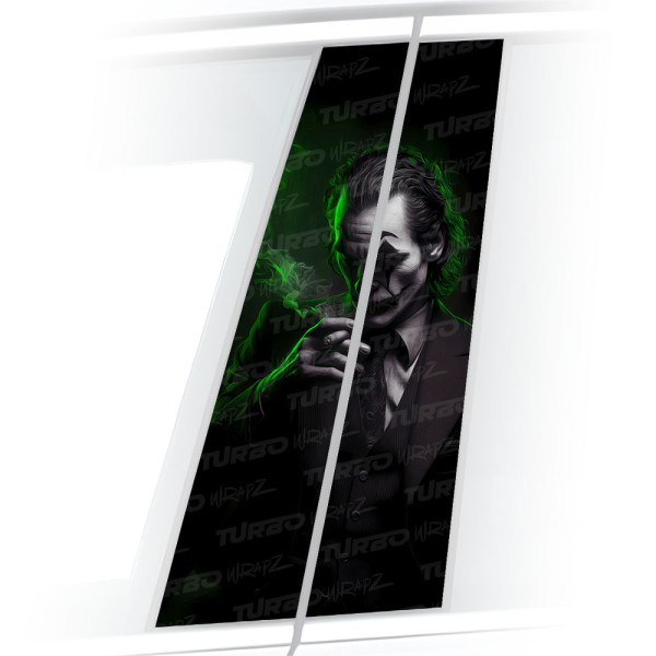 Sticker for car pillar Joker Godfather | TurboWrapz.com