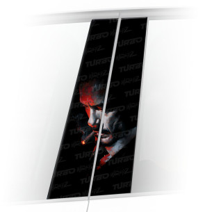 Naklejka na słupek samochodowy Tony Stark Godfather | TurboWrapz.com