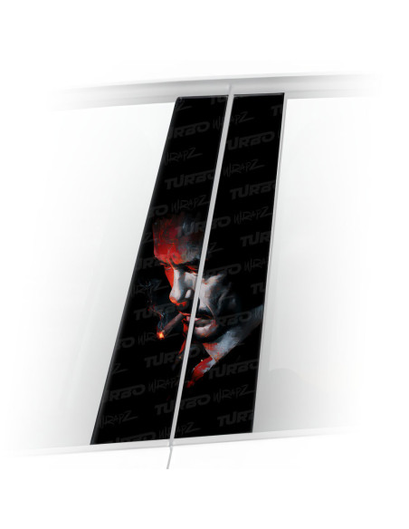 Naklejka na słupek samochodowy Tony Stark Godfather | TurboWrapz.com