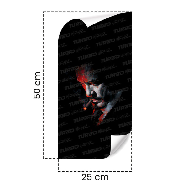 Naklejka na słupek samochodowy Tony Stark Godfather | TurboWrapz.com