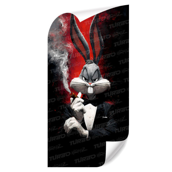 Naklejka na słupek samochodowy Królik Bugs Godfather | TurboWrapz.com