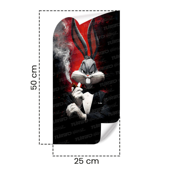 Naklejka na słupek samochodowy Królik Bugs Godfather | TurboWrapz.com