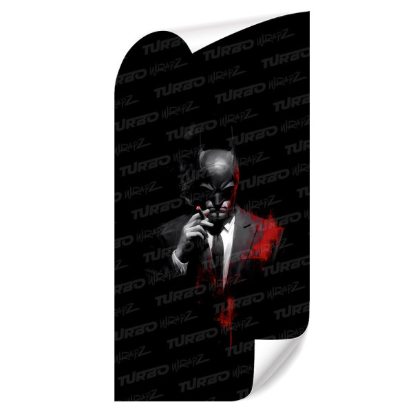 Sticker for car pillar Batman Godfather | TurboWrapz.com