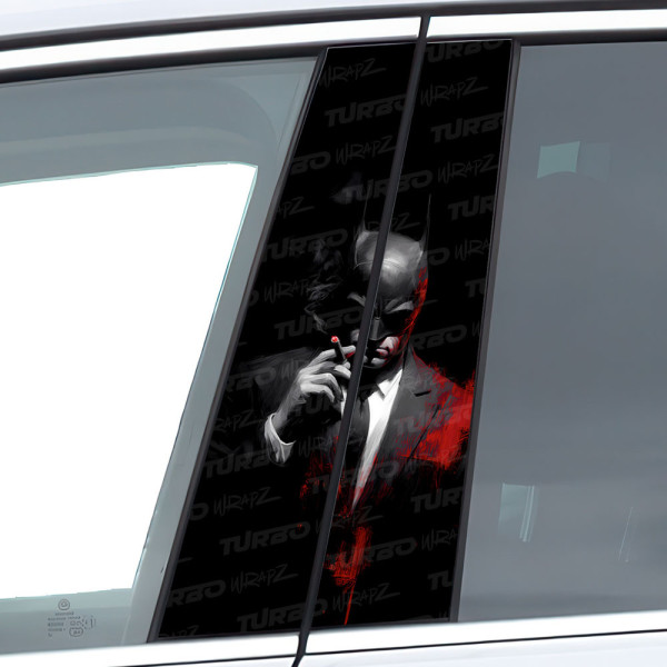 Naklejka na słupek samochodowy Batman Godfather | TurboWrapz.com