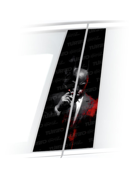 Naklejka na słupek samochodowy Batman Godfather | TurboWrapz.com