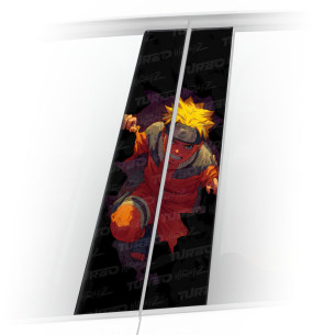 Sticker for car pillar Naruto | TurboWrapz.com