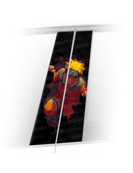 Sticker for car pillar Naruto | TurboWrapz.com