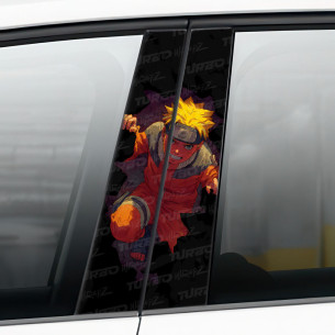 Sticker for car pillar Naruto | TurboWrapz.com 2