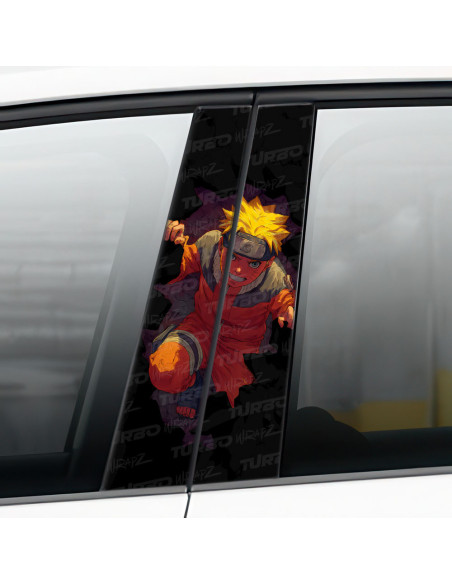 Naklejka na słupek samochodowy Naruto | TurboWrapz.com