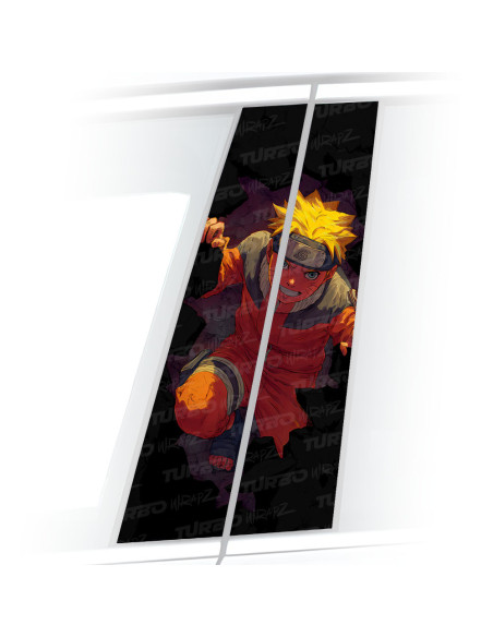 Sticker for car pillar Naruto | TurboWrapz.com