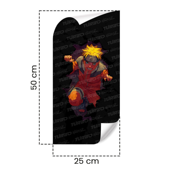 Naklejka na słupek samochodowy Naruto | TurboWrapz.com