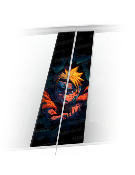 Sticker for car pillar Naruto | TurboWrapz.com