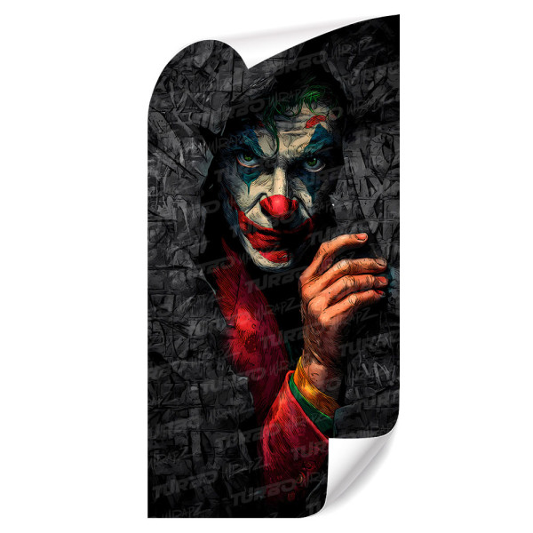 Sticker for car pillar Joker | TurboWrapz.com