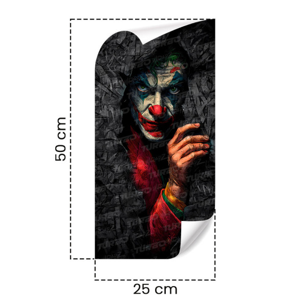 Sticker for car pillar Joker | TurboWrapz.com