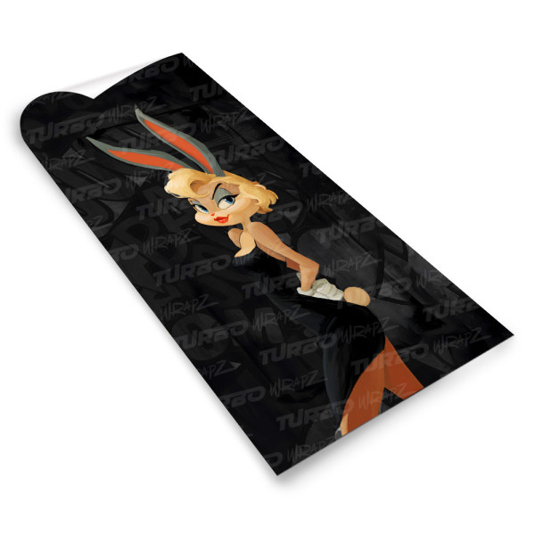 Naklejka na słupek samochodowy Króliczek Lola | TurboWrapz.com