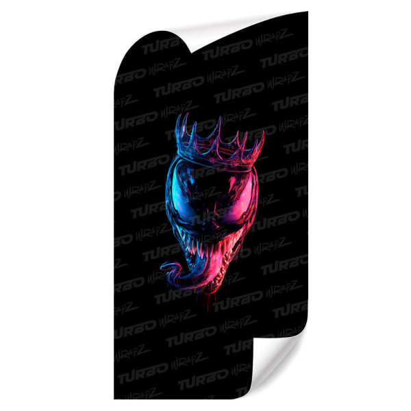 Sticker for car pillar Venom Korona | TurboWrapz.com