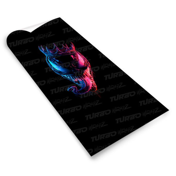 Sticker for car pillar Venom Korona | TurboWrapz.com