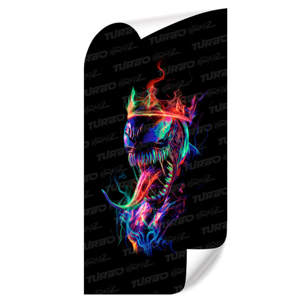 Sticker for car pillar Venom Korona | TurboWrapz.com