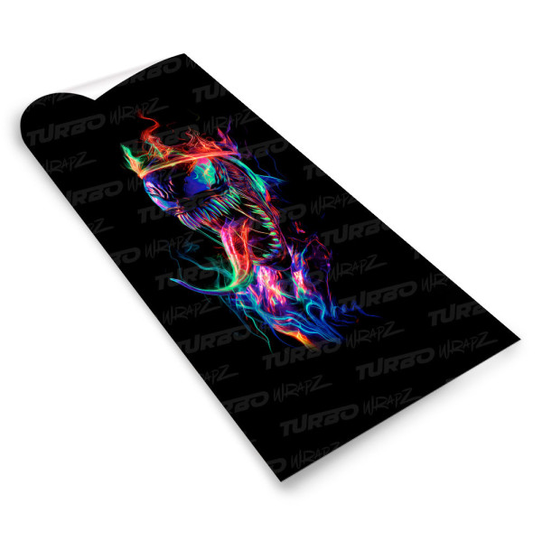 Sticker for car pillar Venom Korona | TurboWrapz.com