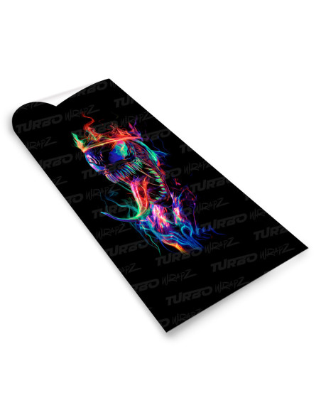 Sticker for car pillar Venom Korona | TurboWrapz.com