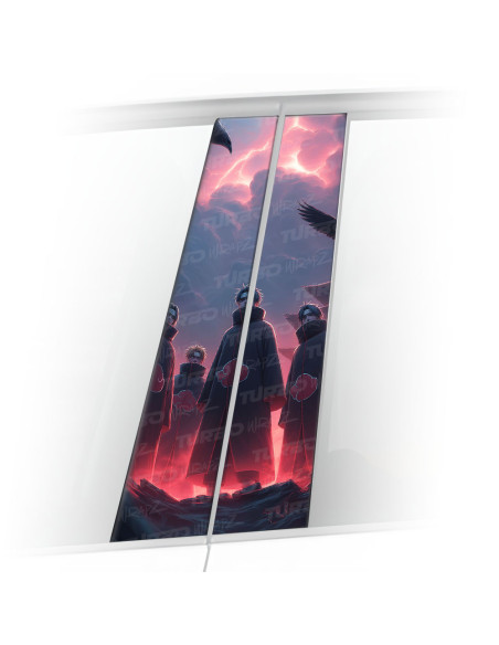 Sticker for car pillar Akatsuki | TurboWrapz.com