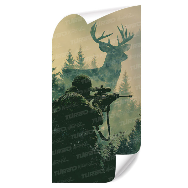 Naklejka na słupek samochodowy Myśliwy | TurboWrapz.com