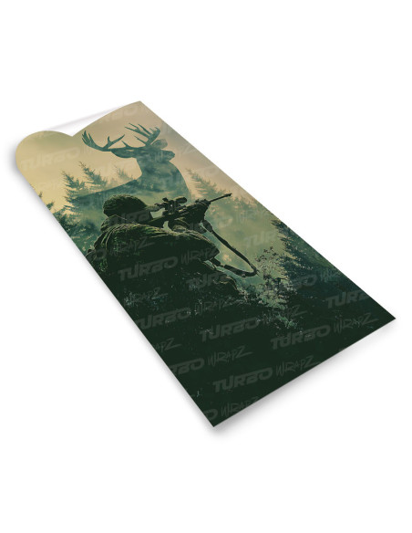 Naklejka na słupek samochodowy Myśliwy | TurboWrapz.com