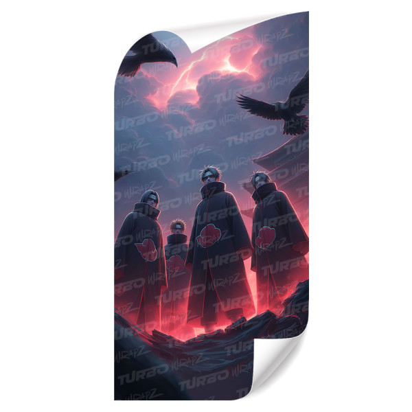 Sticker for car pillar Akatsuki | TurboWrapz.com