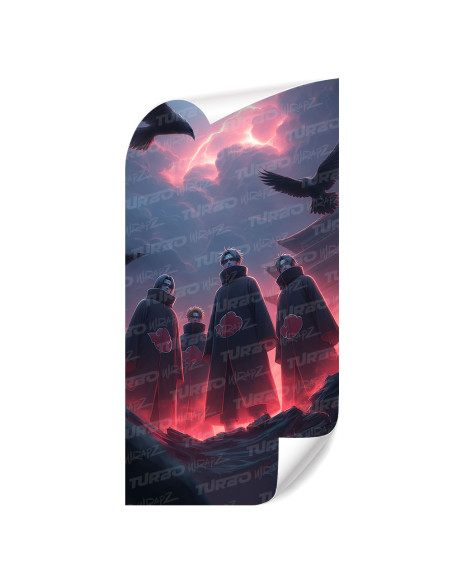 Sticker for car pillar Akatsuki | TurboWrapz.com