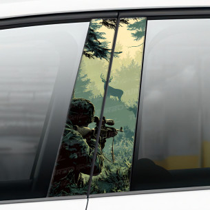 Sticker for car pillar Myśliwy | TurboWrapz.com 2