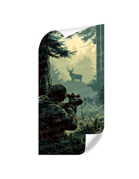 Sticker for car pillar Myśliwy | TurboWrapz.com