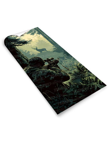 Naklejka na słupek samochodowy Myśliwy | TurboWrapz.com