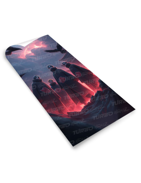 Sticker for car pillar Akatsuki | TurboWrapz.com