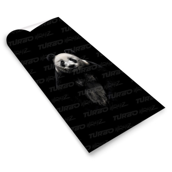 Sticker for car pillar Panda | TurboWrapz.com