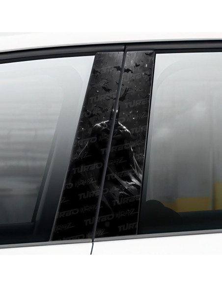 Sticker for car pillar Batman i nietoperze | TurboWrapz.com