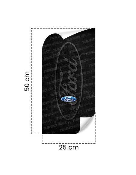 Sticker for car pillar Ford | TurboWrapz.com